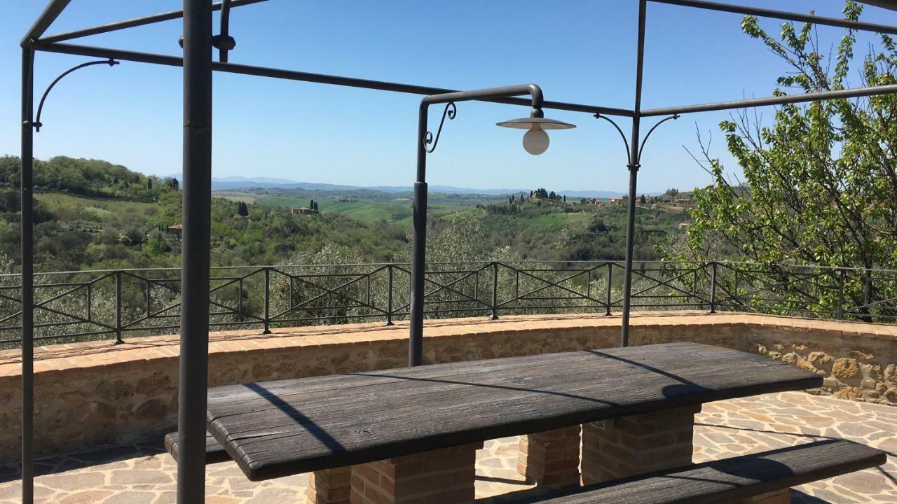 Vila Casa Sandro A Podere Pascianella Castelmuzio Exteriér fotografie